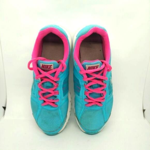 Nike Air Relentless 3 Running Shoes Sneakers Womens Size 7 Blue Pink Nike Colorf - Picture 6 of 8